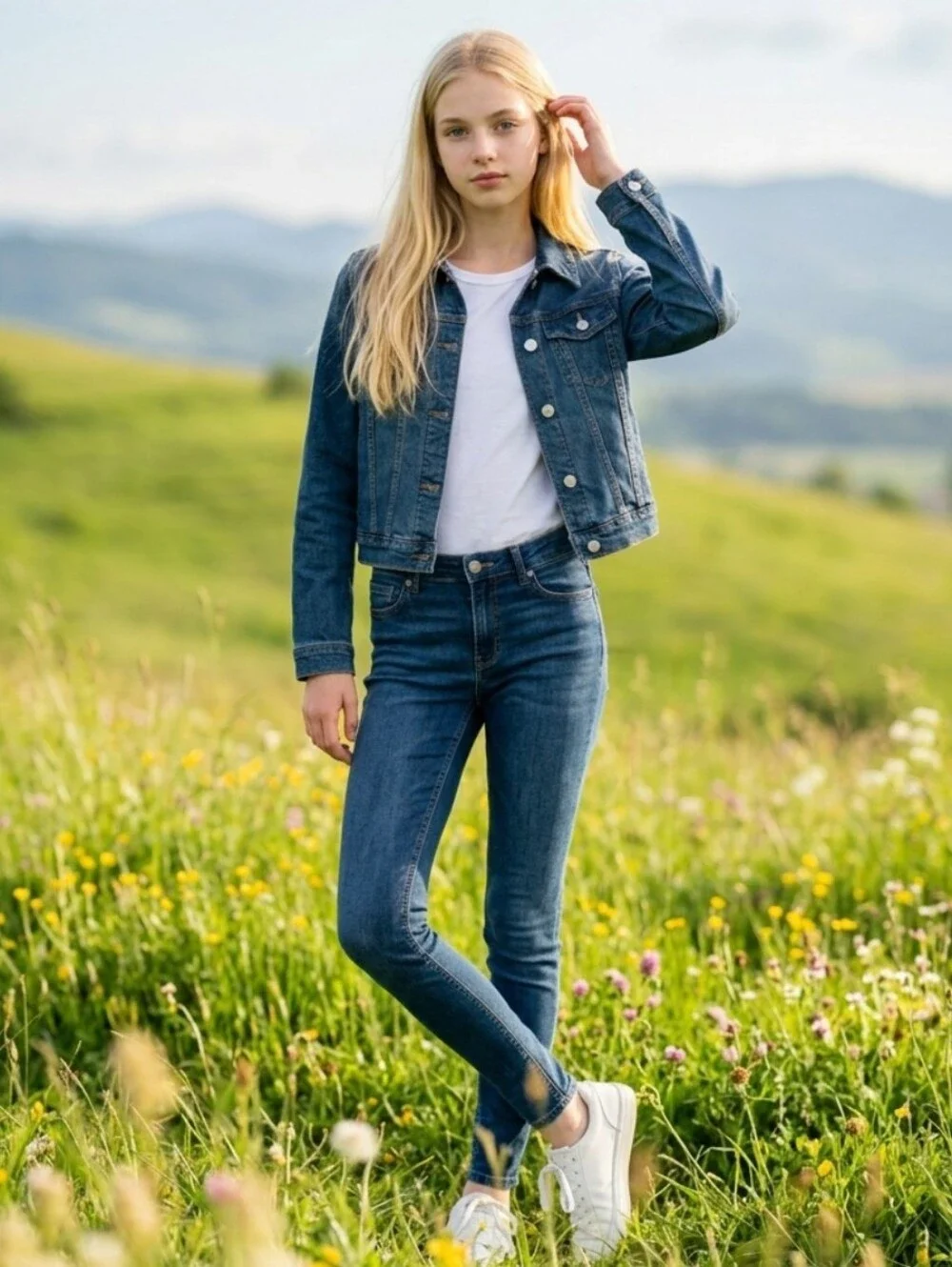 Old Navy Denim Jacket Size L (10-12)